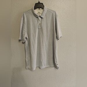 Tommy Bahama Men's Light Blue Polo Shirt Size L/G